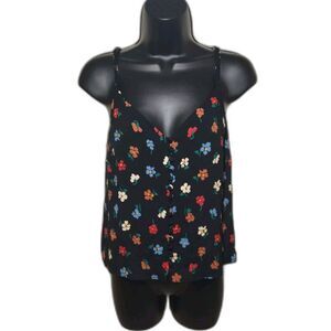 Madewell 100% Viscose Floral Tank Blouse Size 4
